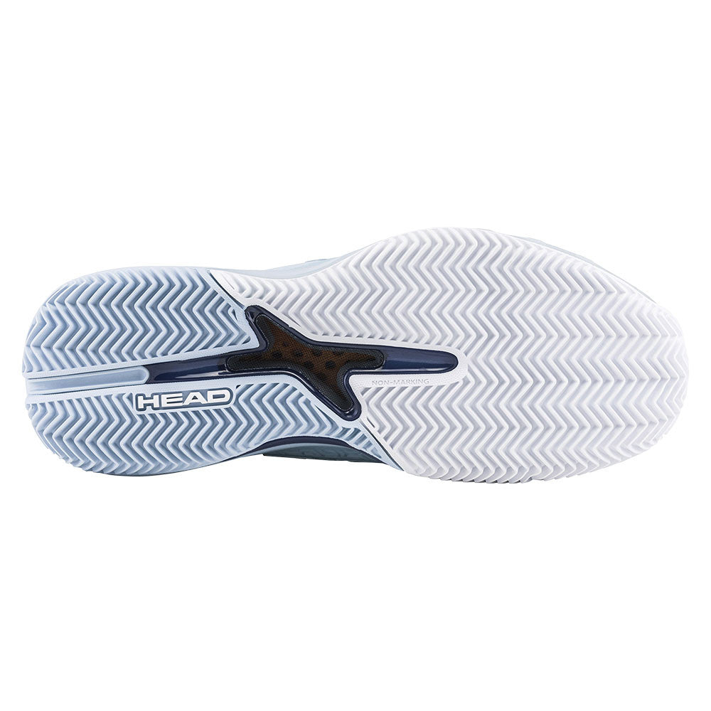 HEAD Revolt Pro 5.0 Court Shoe - Light Blue/Dark Blue - Pickleball Sports Top Pick