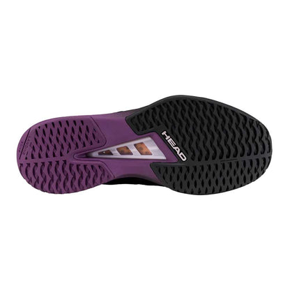 HEAD Sprint Pro 4.0 Court Shoe - Black/Plum - Pickleball Sports Trending