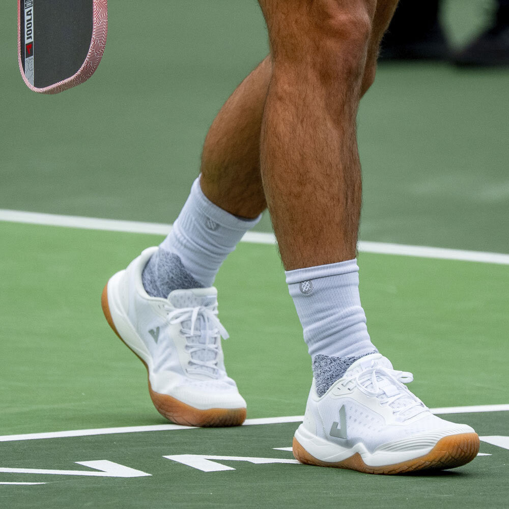JOOLA FUNKSH1n_PB: R4lly Pickleball Shoe - White/Gum - Pickleball Sports Great Value