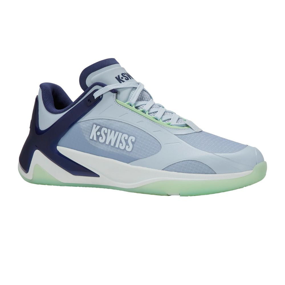 K-Swiss K-Frame Pickleball Shoe - Artic Ice/Oceana/Patina Green - Pickleball Sports Latest