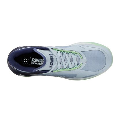 K-Swiss K-Frame Pickleball Shoe - Artic Ice/Oceana/Patina Green - Pickleball Sports Latest