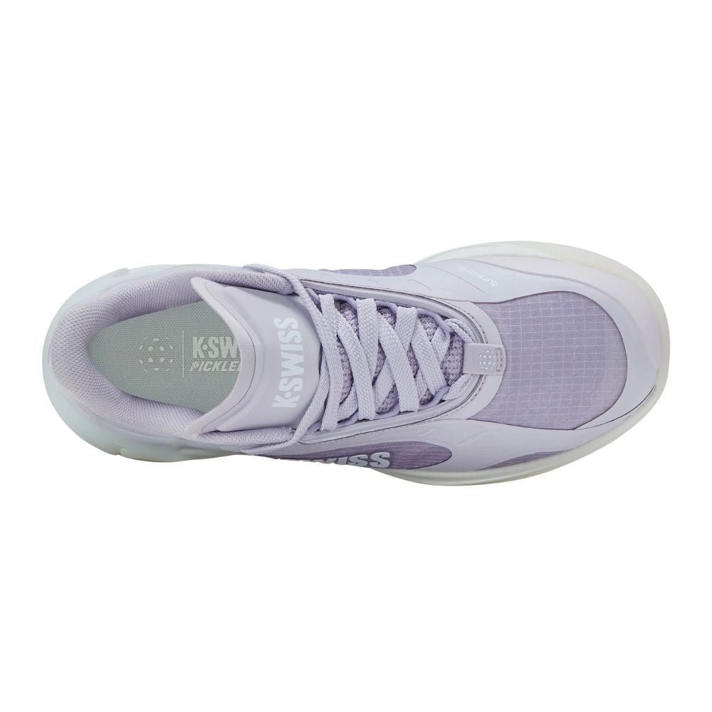 K-Swiss K-Frame Pickleball Shoe - Lavender Blue/Bit of Blue/Patina Green - Pickleball Sports Customer Favorite