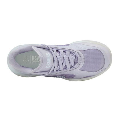 K-Swiss K-Frame Pickleball Shoe - Lavender Blue/Bit of Blue/Patina Green - Pickleball Sports Customer Favorite