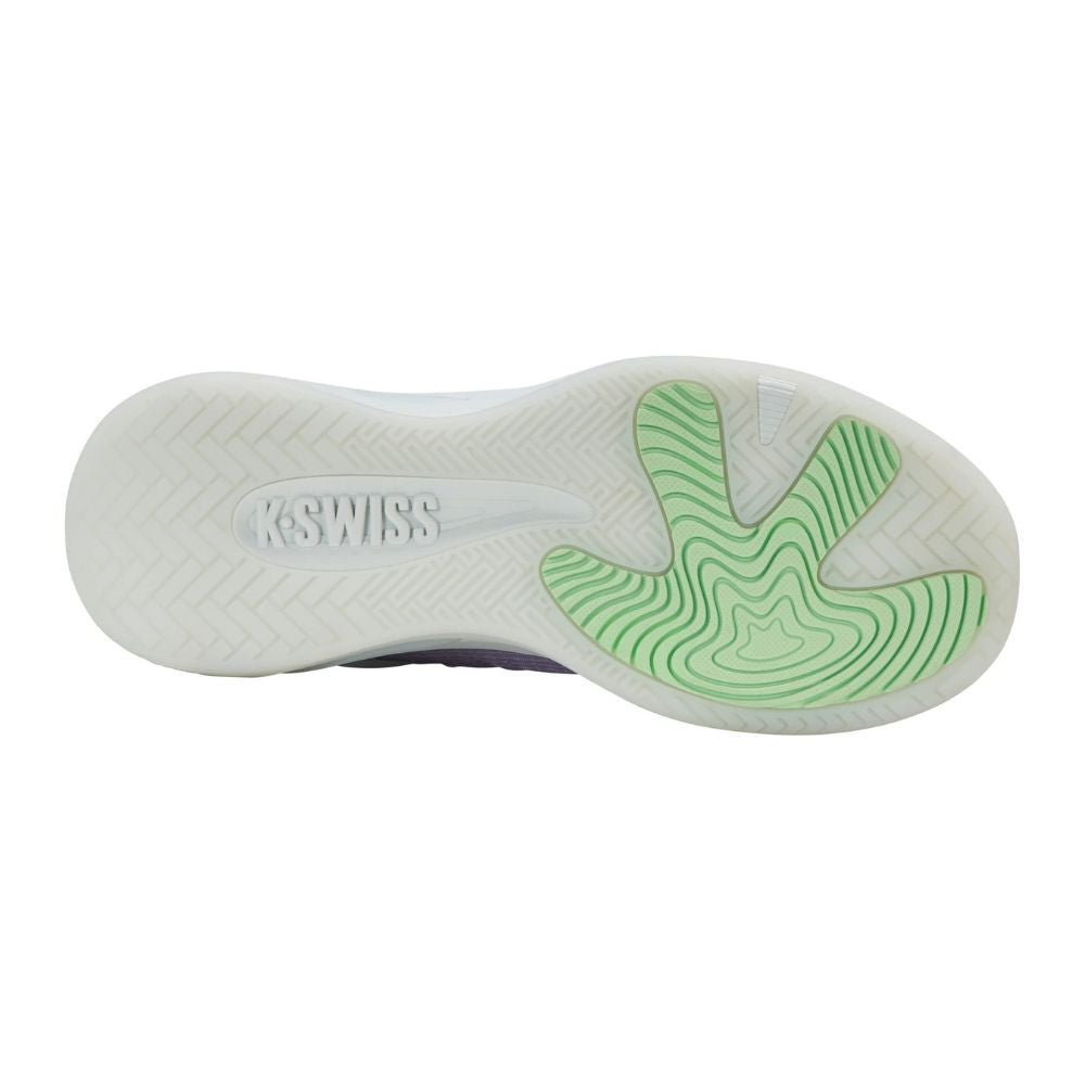 K-Swiss K-Frame Pickleball Shoe - Lavender Blue/Bit of Blue/Patina Green - Pickleball Sports Customer Favorite