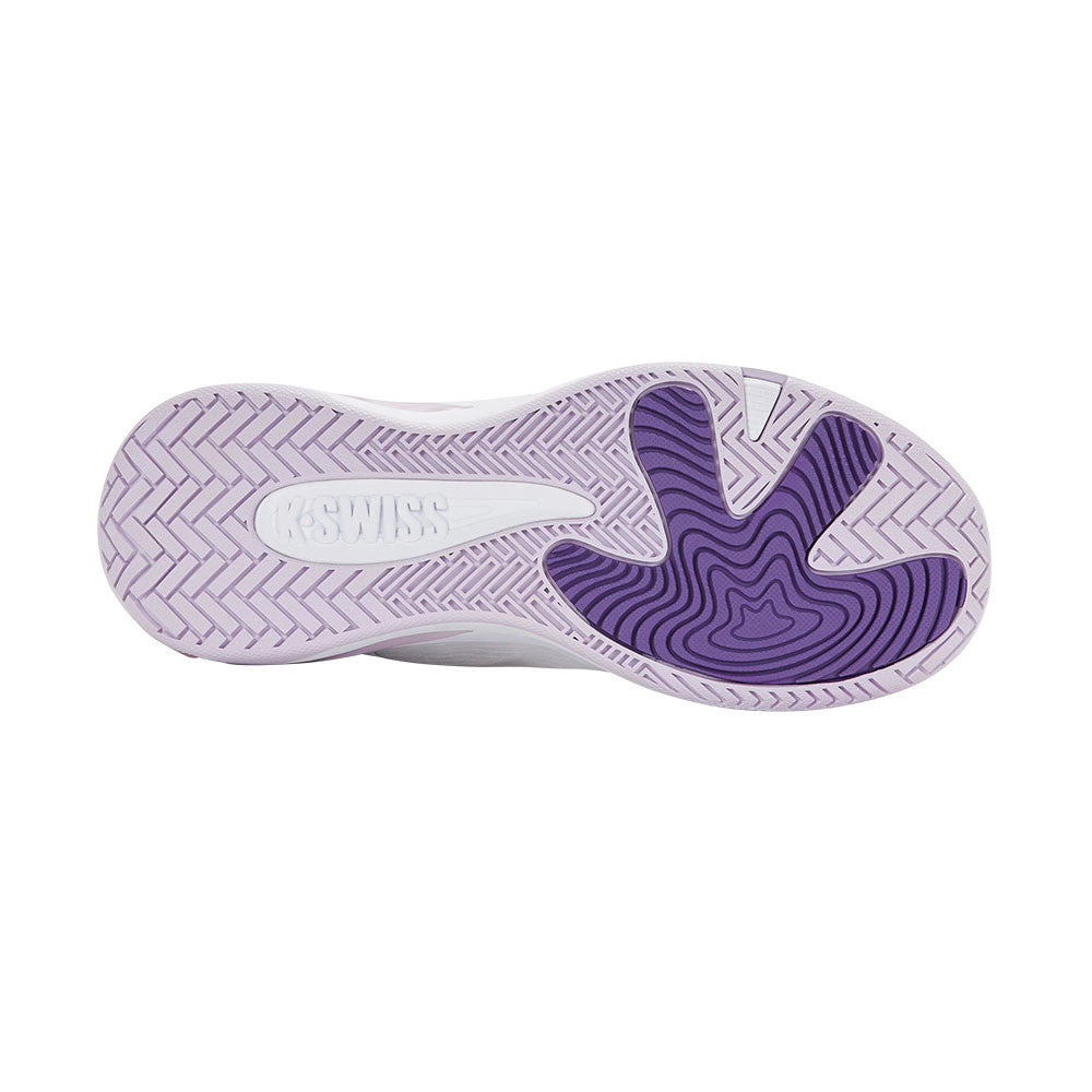 K-Swiss K-Frame Pickleball Shoe - White/Neon Mint/Hot Neon Pink - Pickleball Sports Trending