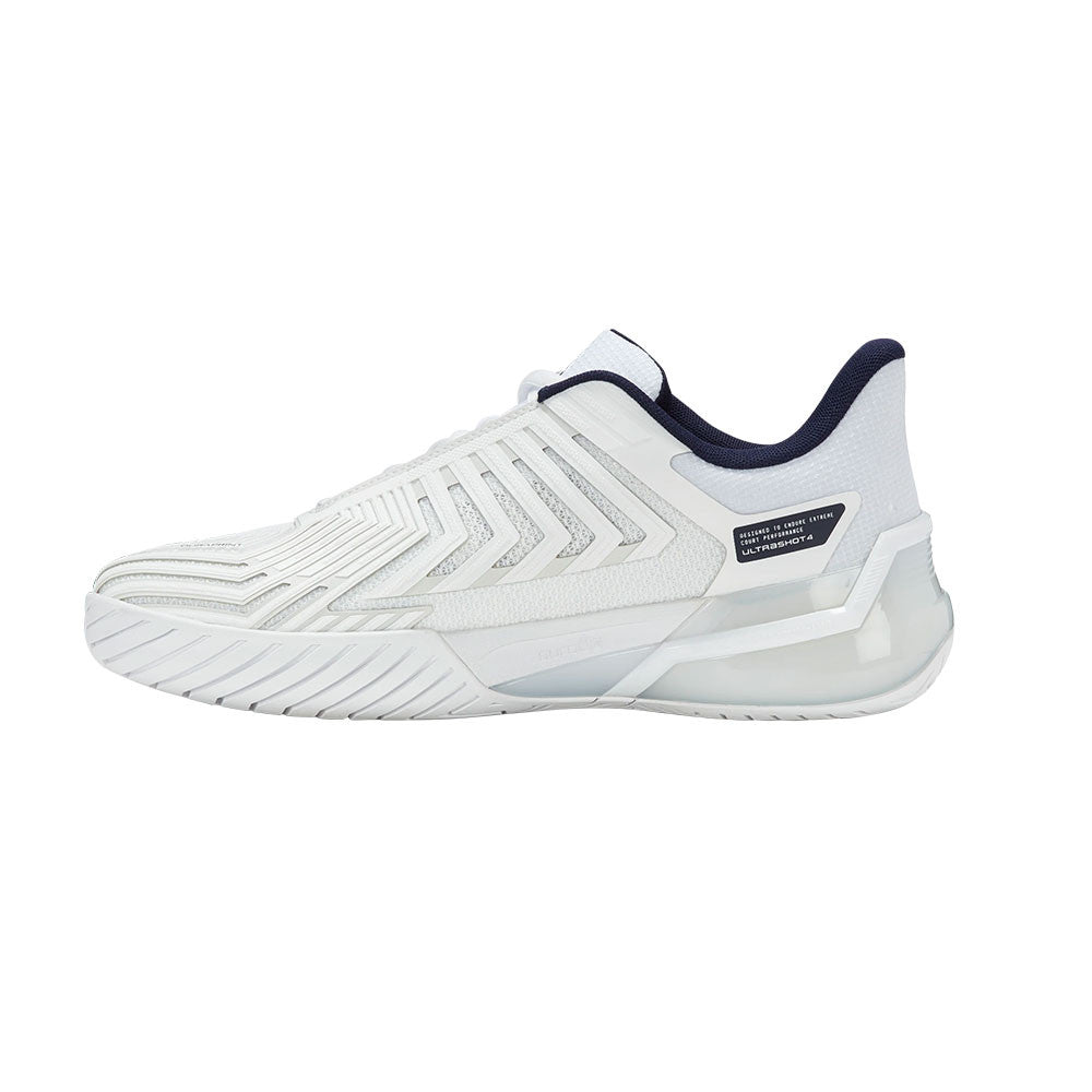 K-Swiss K-Frame Pickleball Shoe - White/Peacoat - Pickleball Sports Essential