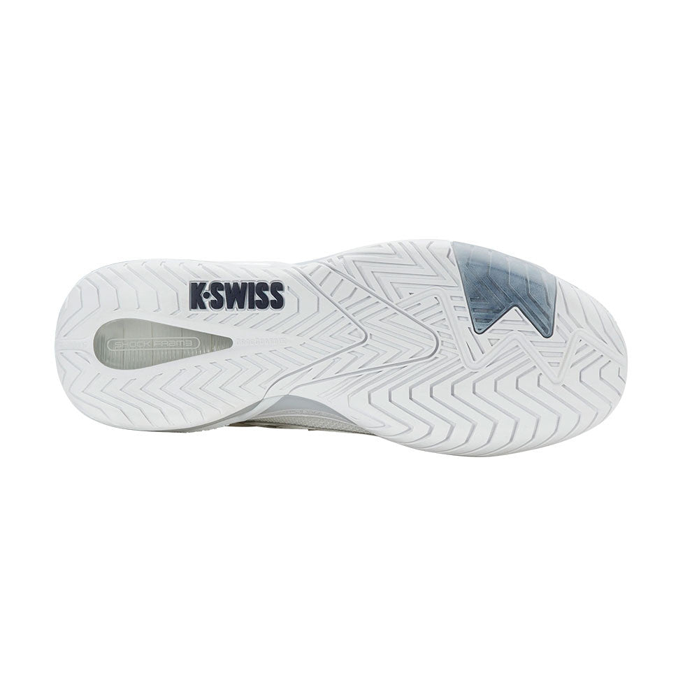 K-Swiss K-Frame Pickleball Shoe - White/Peacoat - Pickleball Sports Essential