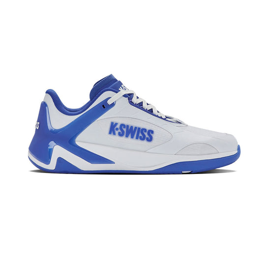 K-Swiss K-Frame Pickleball Shoe - White/Dazzling Blue - Pickleball Sports Trusted