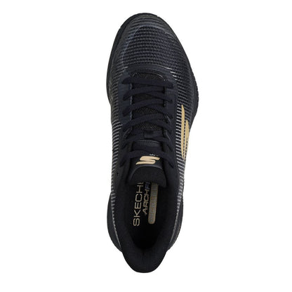 Skechers Viper Court Pro 2.0 Black/Gold  Shoe - Pickleball Sports Trusted