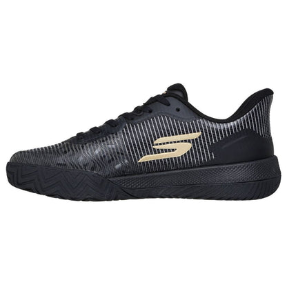Skechers Viper Court Pro 2.0 Black/Gold  Shoe - Pickleball Sports Trusted