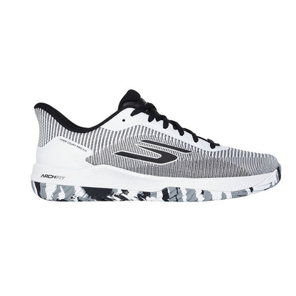 Skechers Viper Court Pro 2.0 White/Black  Shoe - Pickleball Sports Trusted