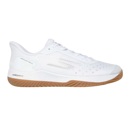 Skechers Viper Court Pro Wide Shoe -White/Black - Pickleball Sports Latest
