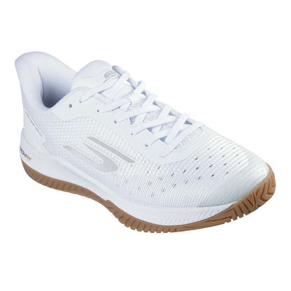 Skechers Viper Court Pro Wide Shoe -White/Black - Pickleball Sports Latest