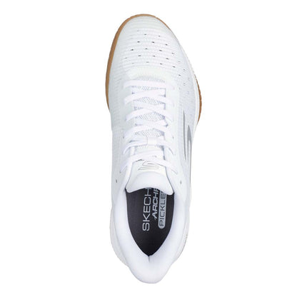Skechers Viper Court Pro Wide Shoe -White/Black - Pickleball Sports Latest