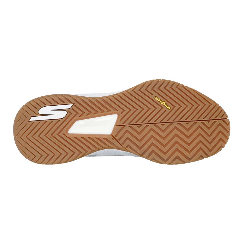 Skechers Viper Court Pro Wide Shoe -White/Black - Pickleball Sports Latest