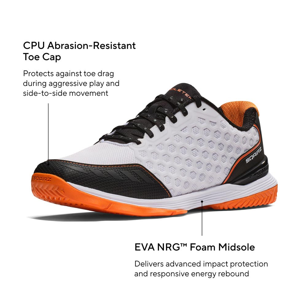 SQAIRZ XRZ2™ Pickleball Court Shoes - Ember - Pickleball Sports Special Offer