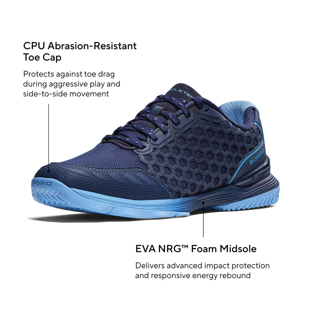 SQAIRZ XRZ2™ Pickleball Court Shoes - Ember - Pickleball Sports Essential