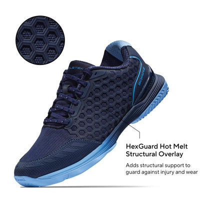 SQAIRZ XRZ2™ Pickleball Court Shoes - Ember - Pickleball Sports Essential