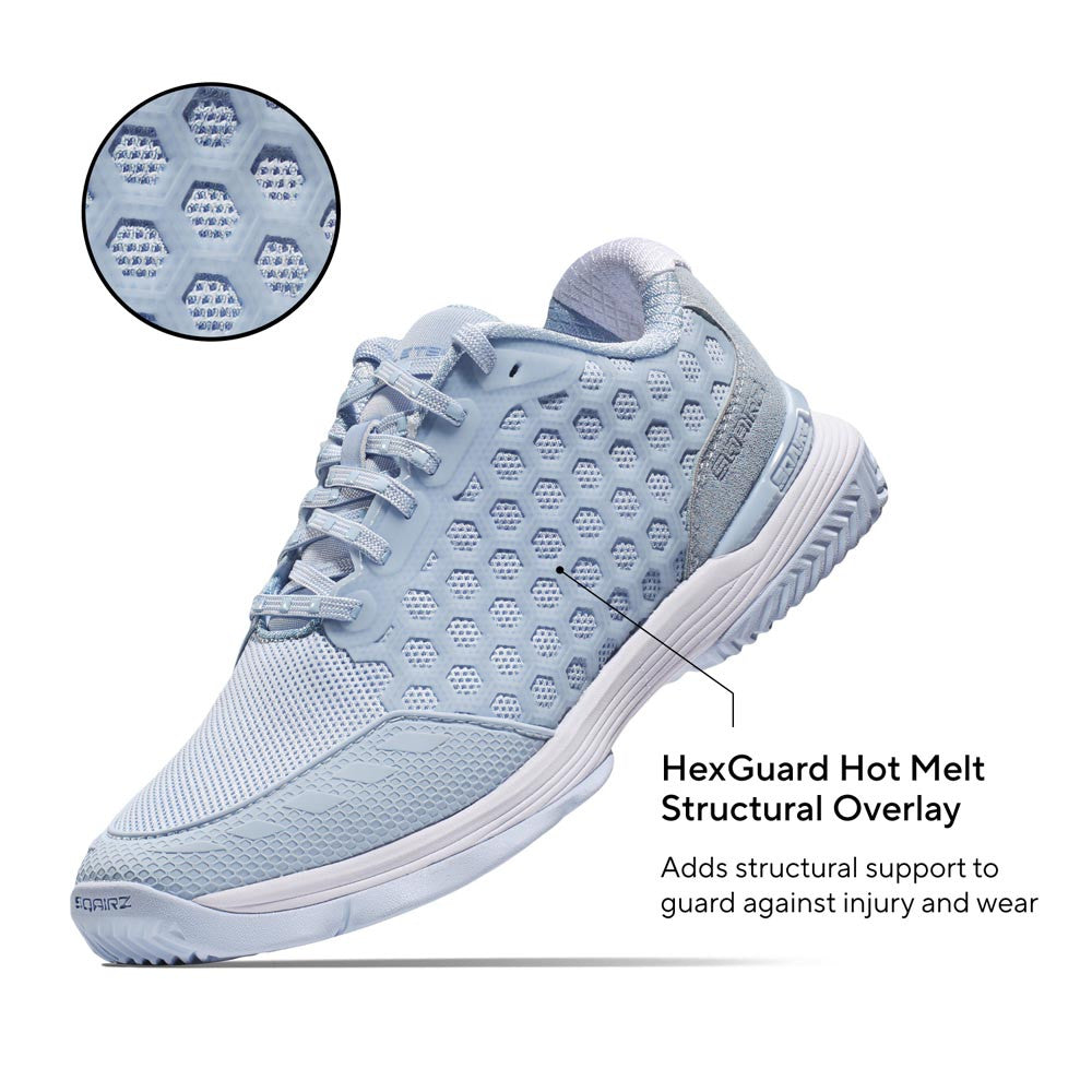 SQAIRZ XRZ2™ Pickleball Court Shoes - Glacier - Pickleball Sports Recommended