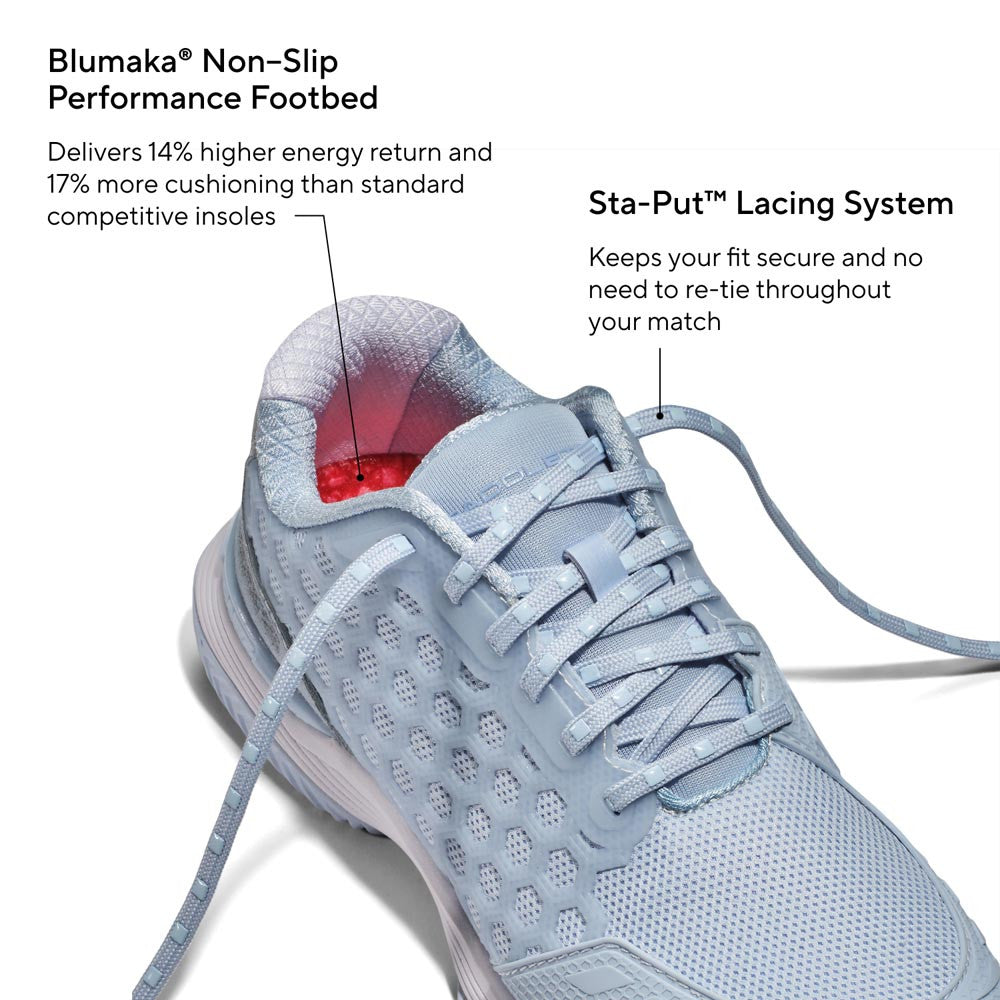 SQAIRZ XRZ2™ Pickleball Court Shoes - Glacier - Pickleball Sports Recommended