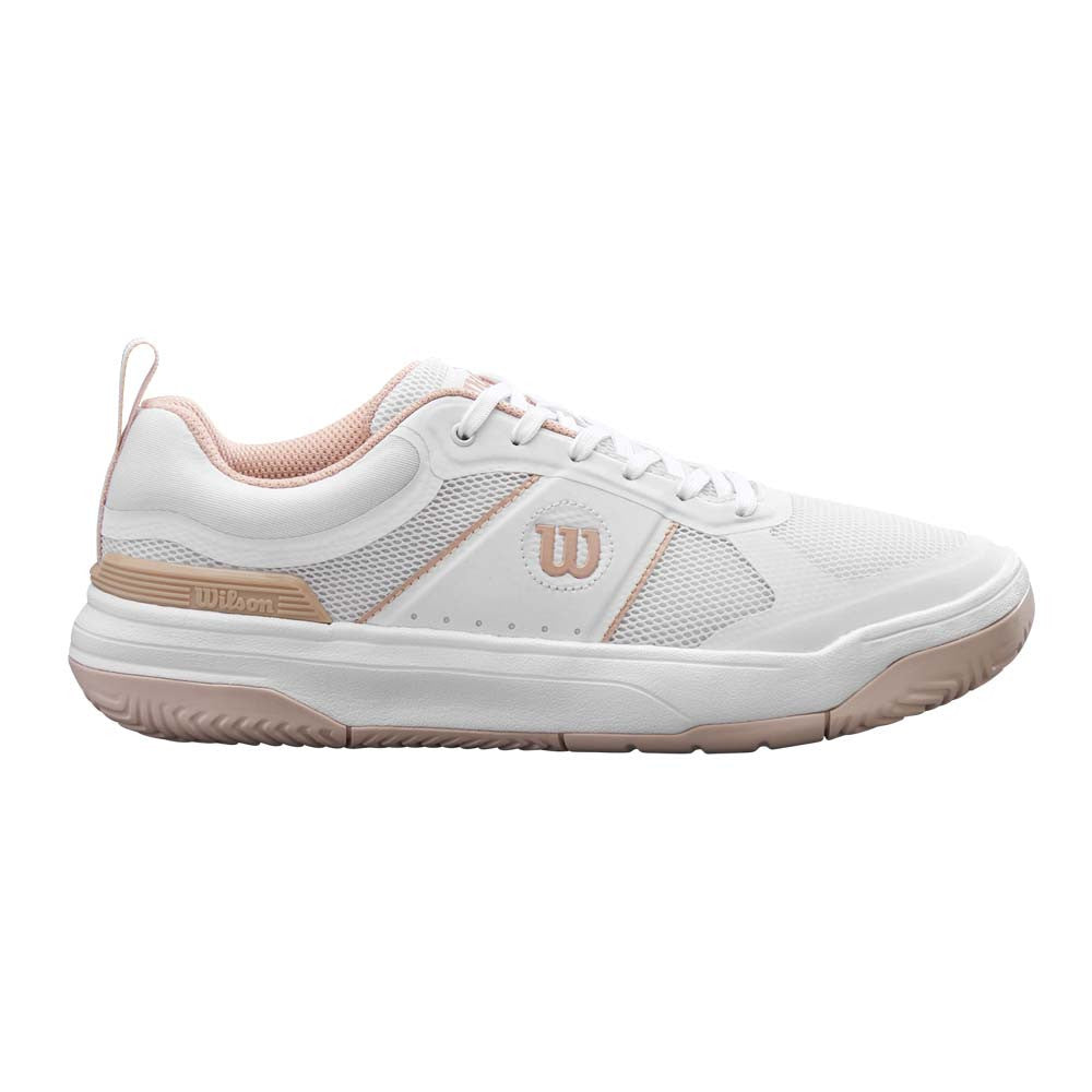 Wilson Pickle Pro White/White/Cameo Rose  Pickleball Shoe - Pickleball Sports Premium