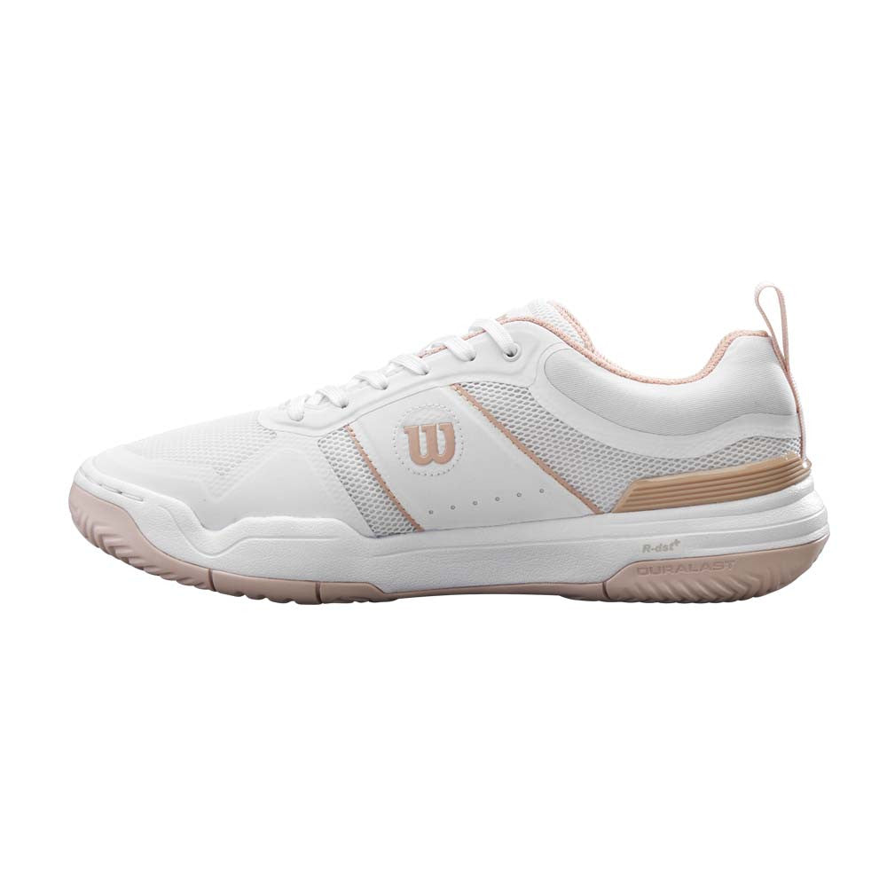Wilson Pickle Pro White/White/Cameo Rose  Pickleball Shoe - Pickleball Sports Premium