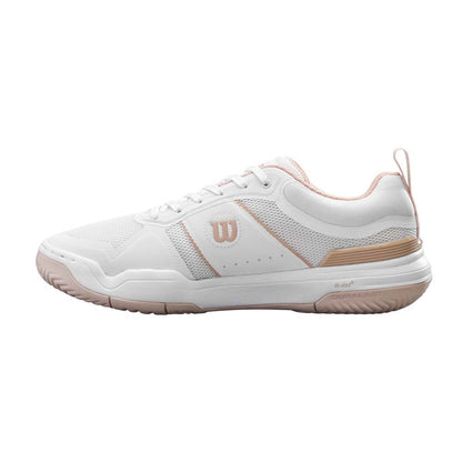 Wilson Pickle Pro White/White/Cameo Rose  Pickleball Shoe - Pickleball Sports Premium