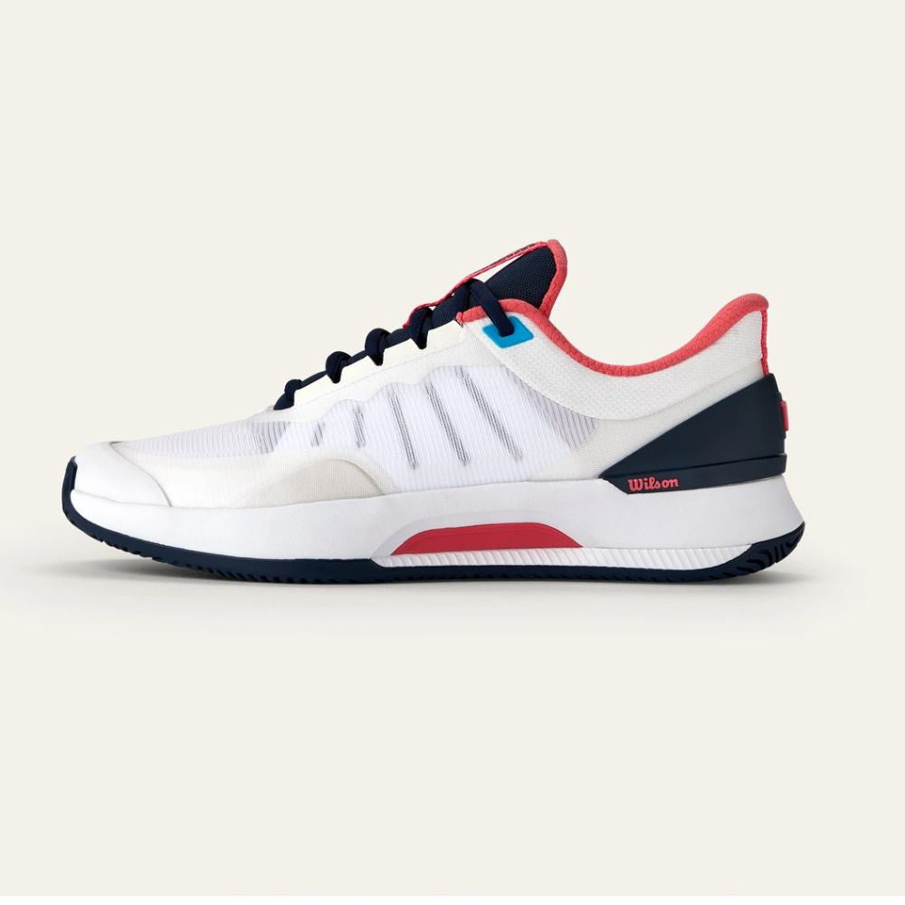 Wilson Intrigue Pro Court White/Navy Blazer/Dubarry  Shoe - Pickleball Sports Customer Favorite