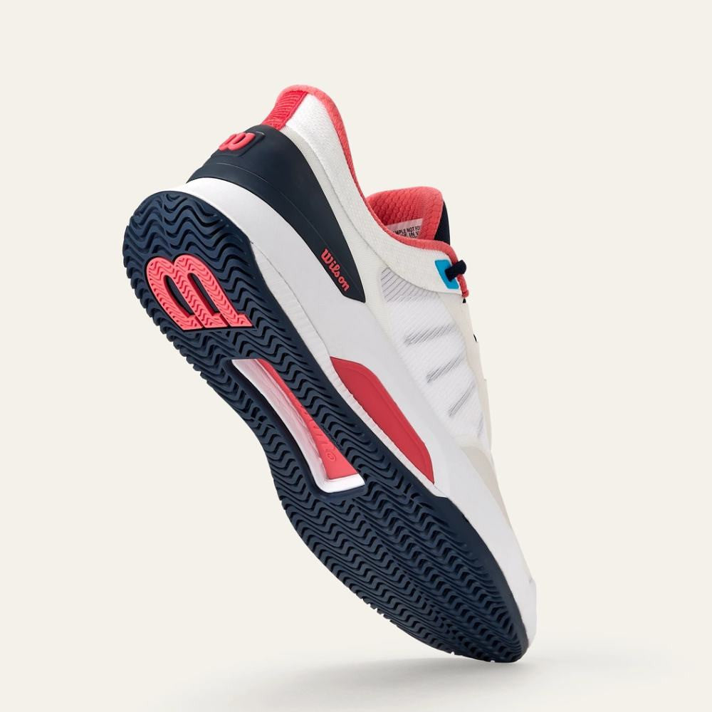 Wilson Intrigue Pro Court White/Navy Blazer/Dubarry  Shoe - Pickleball Sports Customer Favorite