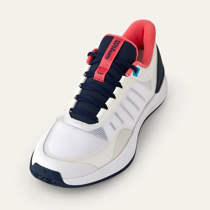 Wilson Intrigue Pro Court White/Navy Blazer/Dubarry  Shoe - Pickleball Sports Customer Favorite