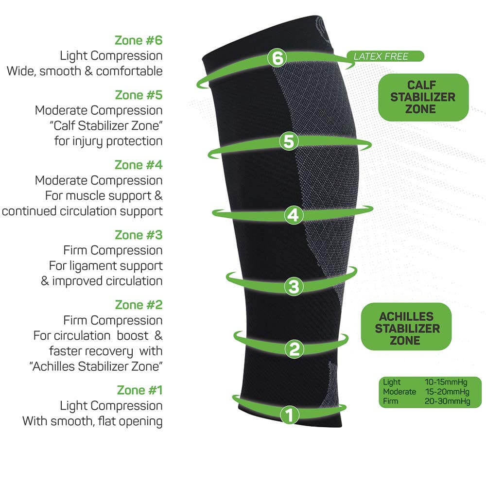 OS1st CS6 Calf Sleeves - Pickleball Sports New