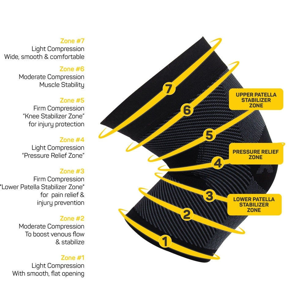 OS1st KS7 Performance Knee Sleeve - Pickleball Sports Essential