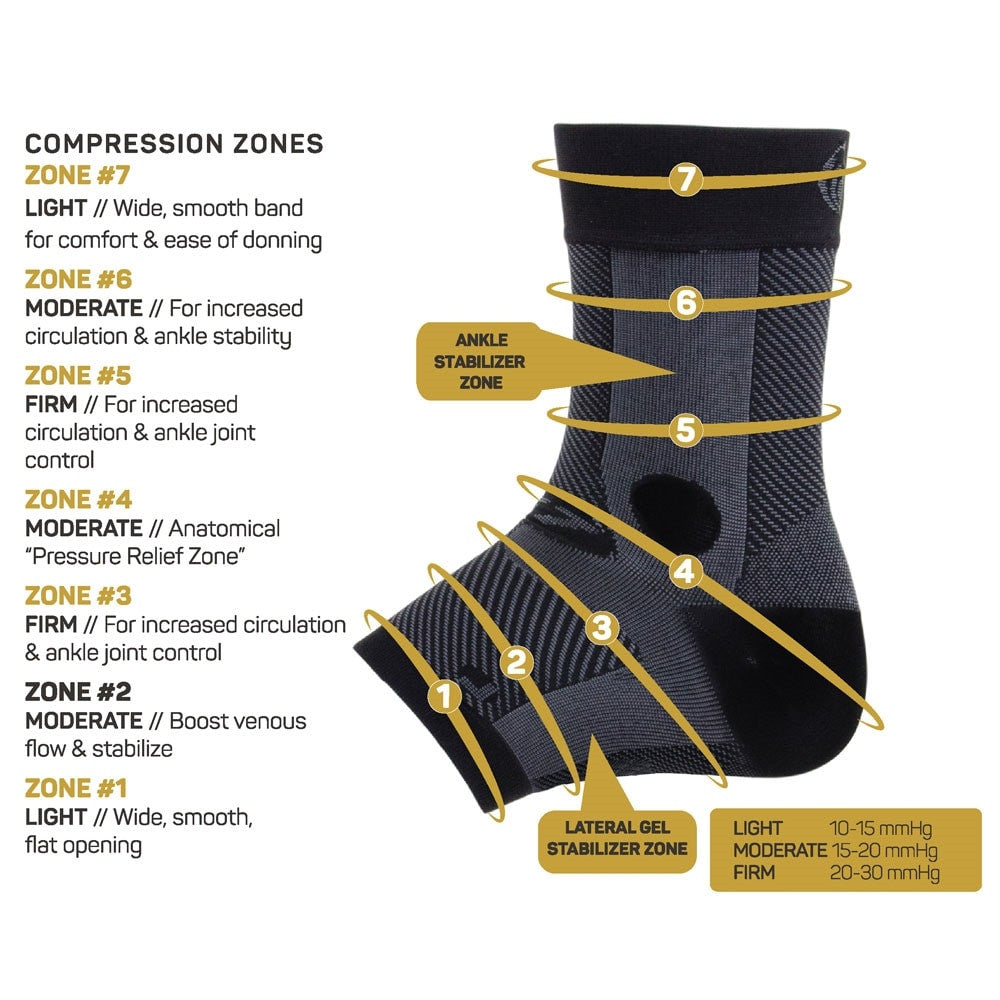 OS1st AF7 Ankle Bracing Sleeve - Pickleball Sports Recommended