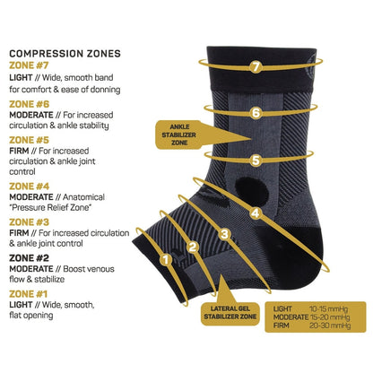 OS1st AF7 Ankle Bracing Sleeve - Pickleball Sports Recommended