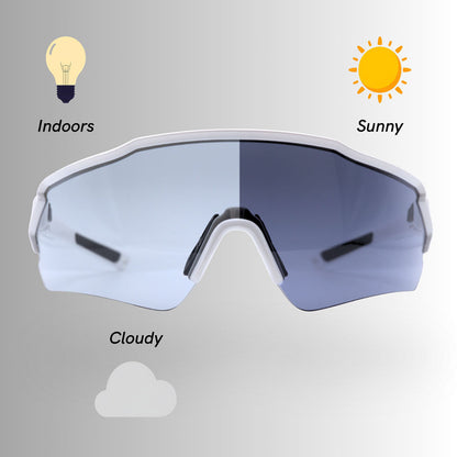 Vantage Labs The Vue Photochome 2.0 Lens Pickleball Glasses - Pickleball Sports Great Value