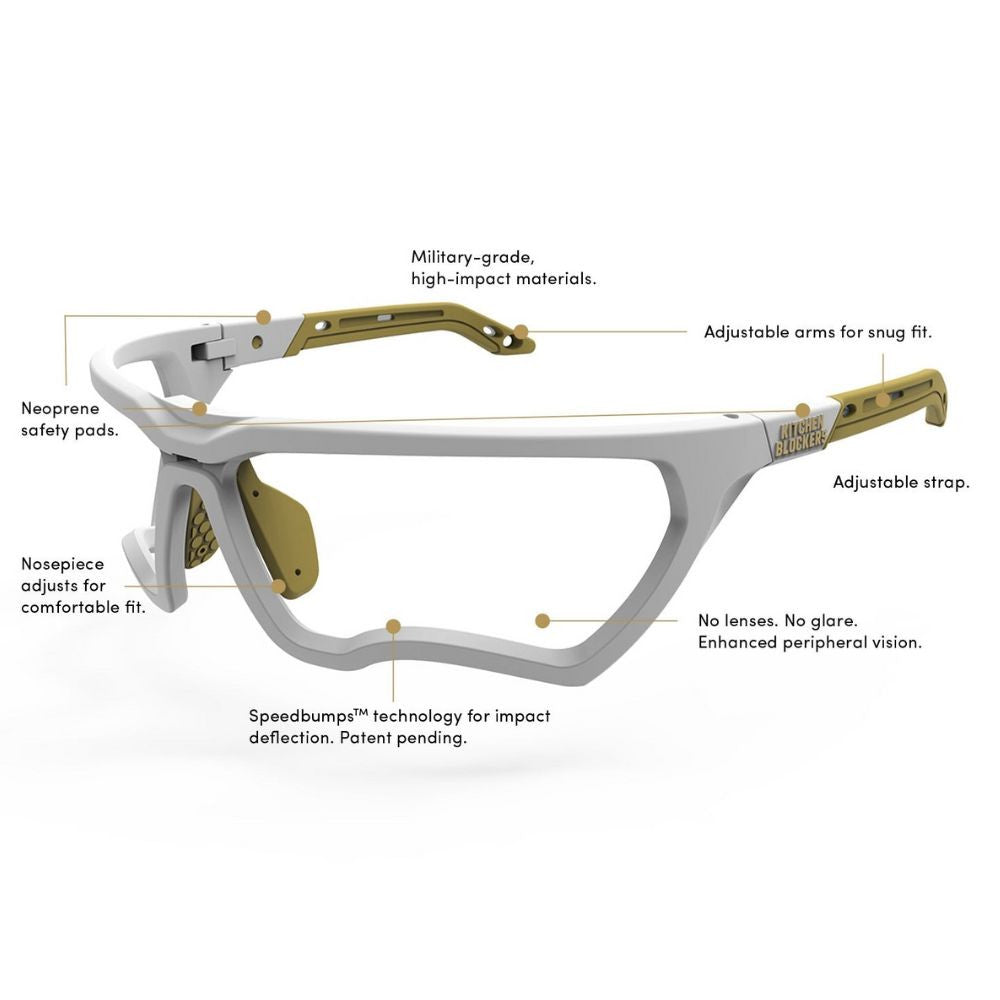 Kitchen Blockers Pickleball Protective Eyewear - Pickleball Sports Best Seller