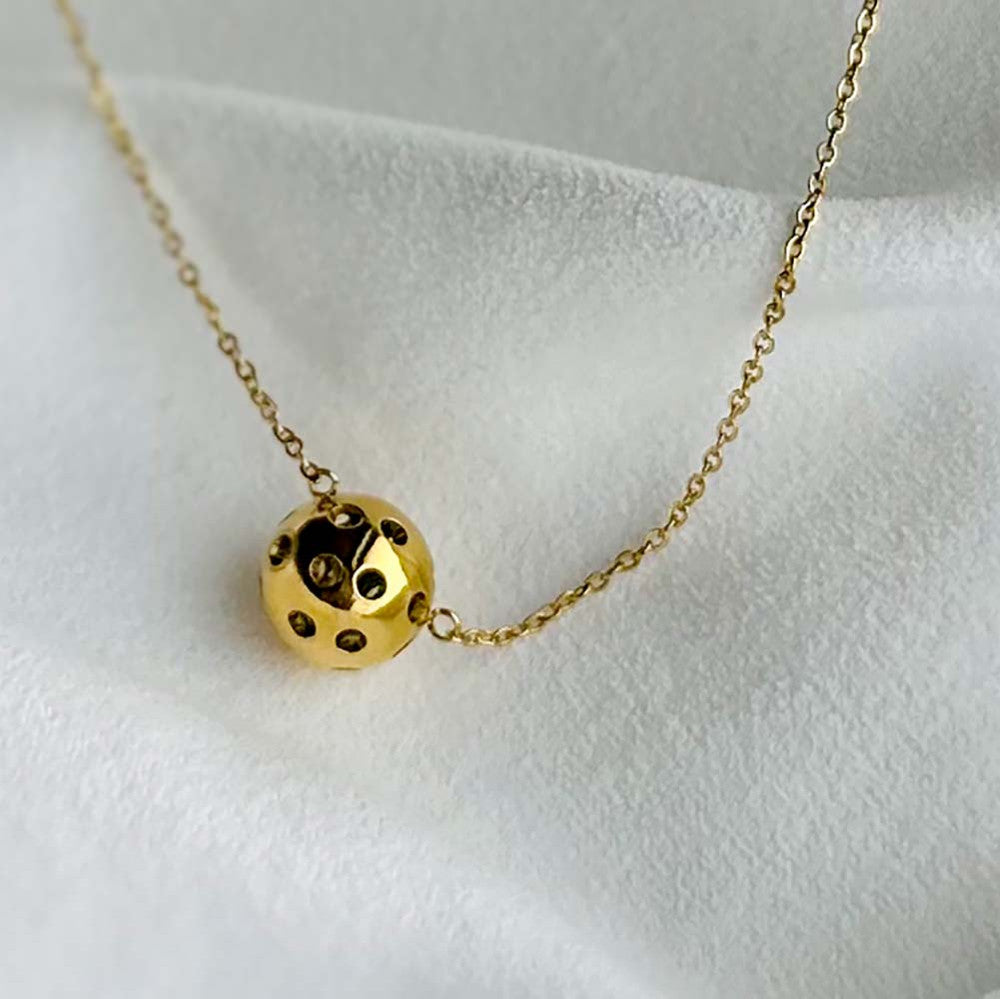 The Dainty Dinker The Volley Pickleball Necklace - Pickleball Sports Smart Buy