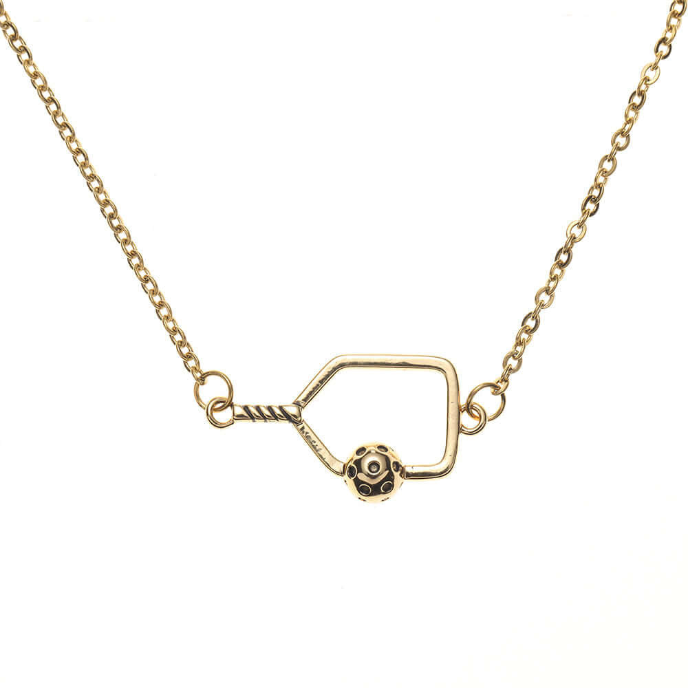 Born to Rally Pickleball Passion Pendant Necklace - Pickleball Sports Trending