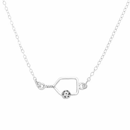 Born to Rally Pickleball Passion Pendant Necklace - Pickleball Sports Trending