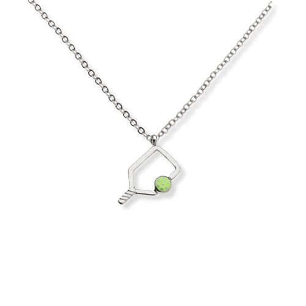 Born to Rally Color Pop Pickleball Necklace - Pickleball Sports Recommended