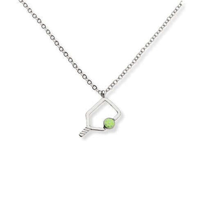Born to Rally Color Pop Pickleball Necklace - Pickleball Sports Recommended