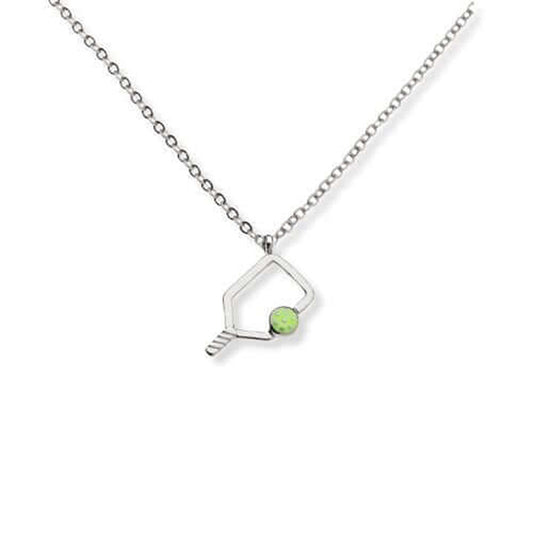 Born to Rally Color Pop Pickleball Necklace - Pickleball Sports Recommended