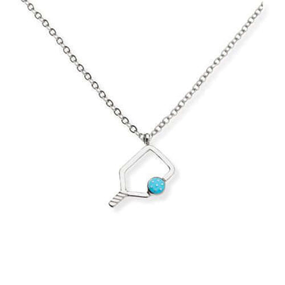 Born to Rally Color Pop Pickleball Necklace - Pickleball Sports Recommended