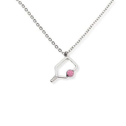 Born to Rally Color Pop Pickleball Necklace - Pickleball Sports Recommended