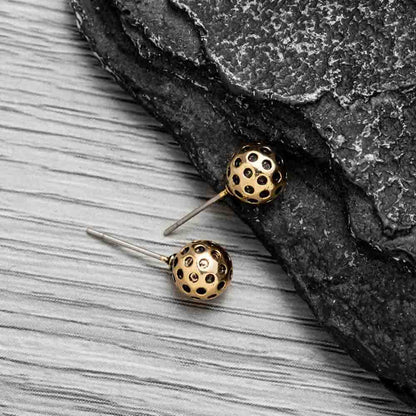 Born to Rally Pickleball Stud Earrings - Pickleball Sports Everyday