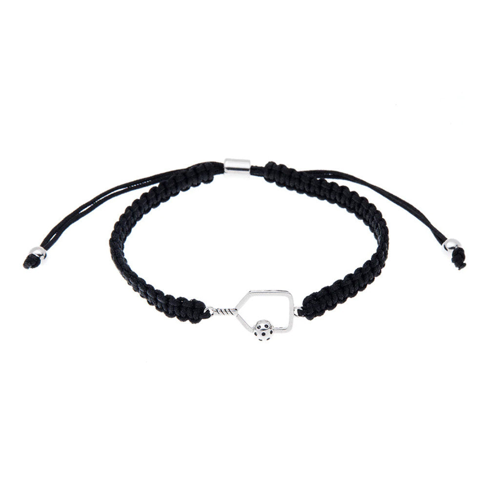 Born to Rally Pickleball Paddle Adjustable Rope Bracelet - Pickleball Sports Hot Sale