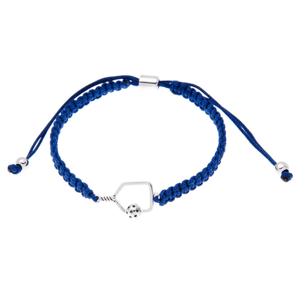 Born to Rally Pickleball Paddle Adjustable Rope Bracelet - Pickleball Sports Hot Sale