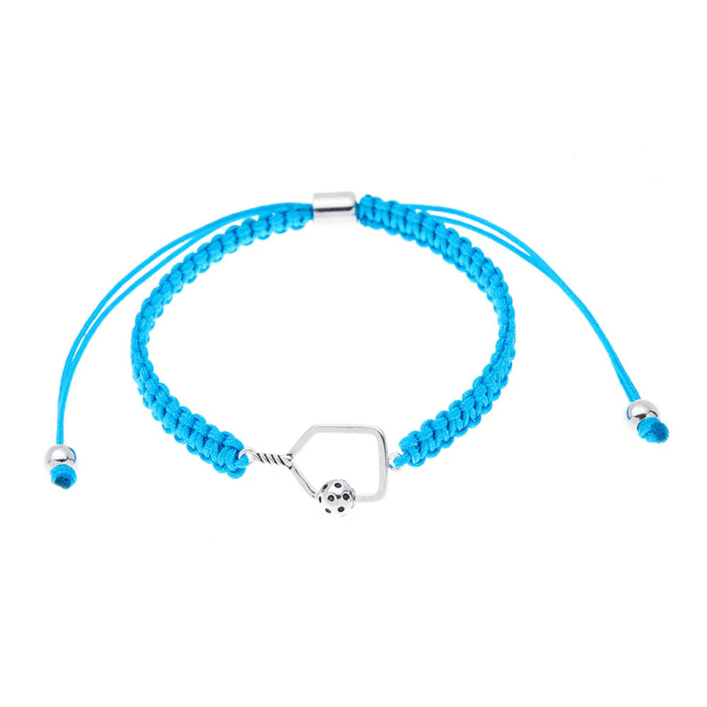 Born to Rally Pickleball Paddle Adjustable Rope Bracelet - Pickleball Sports Hot Sale
