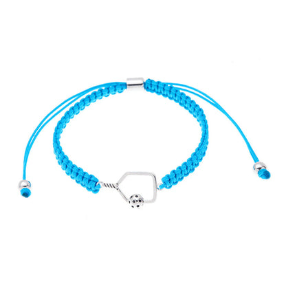 Born to Rally Pickleball Paddle Adjustable Rope Bracelet - Pickleball Sports Hot Sale