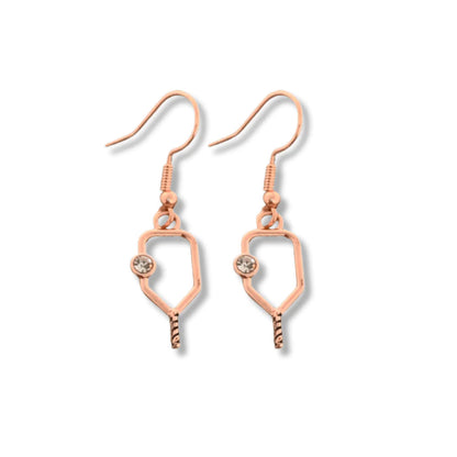 Born to Rally Pickleball Dangle Earrings - Pickleball Sports Popular